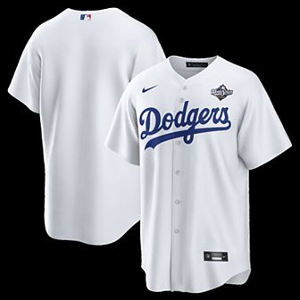 Men's Nike White Los Angeles Dodgers 2025 World Series Home Replica Jersey