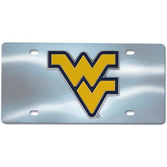 Logo Brands West Virginia Mountaineers Diecast License Plate