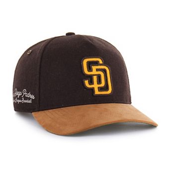 Men's '47 Brown San Diego Padres Gold Age Hitch Adjustable Hat