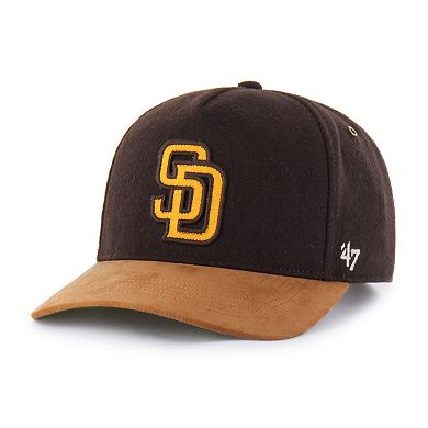 Men's '47 Brown San Diego Padres Gold Age Hitch Adjustable Hat