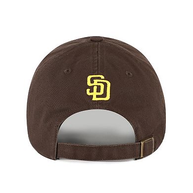 Women's '47 Brown San Diego Padres Zoey Clean Up Adjustable Hat