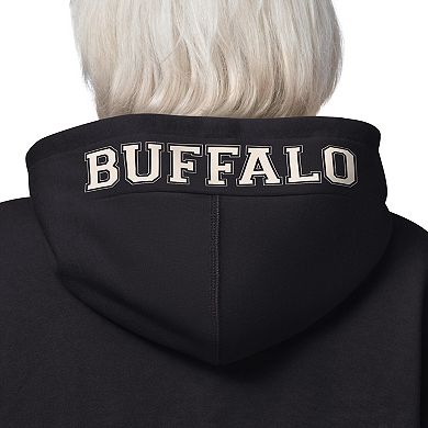 Women's Starter Black Buffalo Bills 4th Down Full-Zip Hoodie