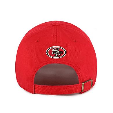Women's '47 Scarlet San Francisco 49ers Zoey Clean Up Adjustable Hat