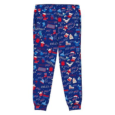 Toddler Outerstuff Royal Buffalo Bills Chestnut Holiday Sleep Set