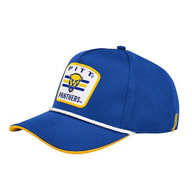 Men's Colosseum Royal Pitt Panthers Hits the Road Podium Adjustable Hat