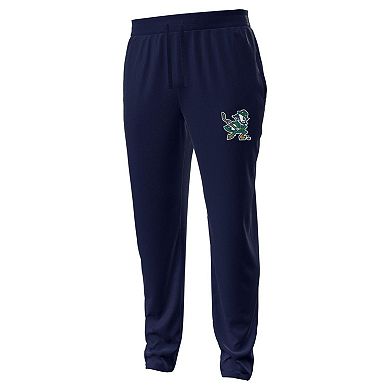 Men's Under Armour Navy Notre Dame Fighting Irish Hockey Leprechaun Motion Sweatpants