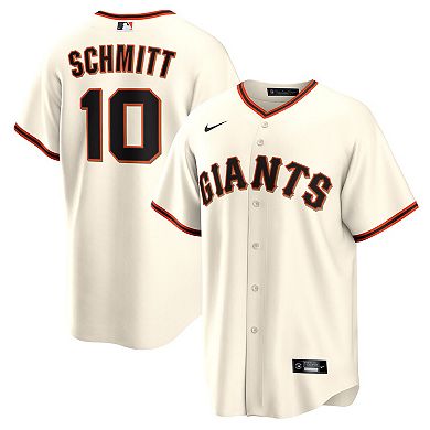 Men's Nike Casey Schmitt Cream San Francisco Giants Home Replica Jersey