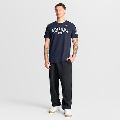 Men's Nike Navy Arizona Wildcats Legacy Arch T-Shirt