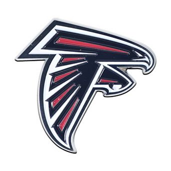Logo Brands Atlanta Falcons Embossed Color Auto Emblem