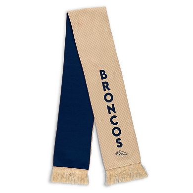 Women's WEAR by Erin Andrews Denver Broncos Tonal Microcheck Scarf & Glove Set