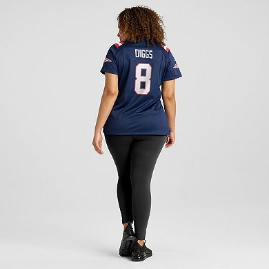 Women's Nike Stefon Diggs Navy New England Patriots Game Jersey