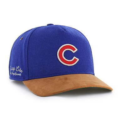 Men's '47 Royal Chicago Cubs Gold Age Hitch Adjustable Hat