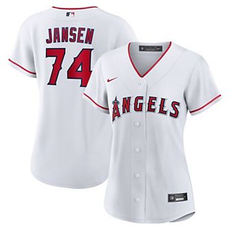 Women's Nike Kenley Jansen White Los Angeles Angels Home Replica Jersey