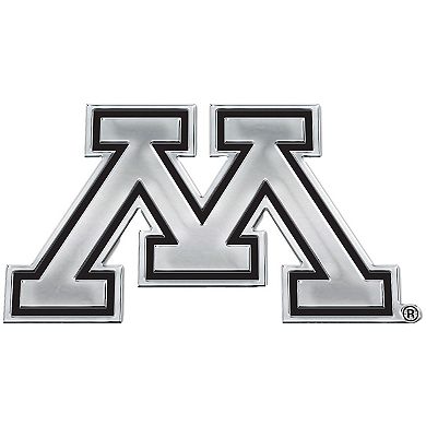 WinCraft Minnesota Golden Gophers Chrome Auto Emblem