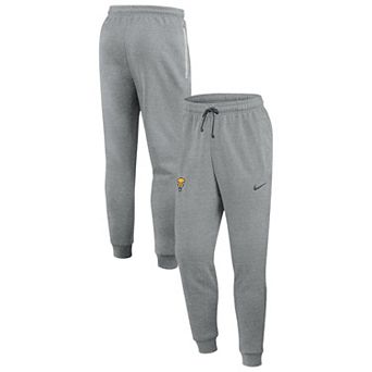 Men's Nike Heather Gray Pitt Panthers Basketball Practice Dri-FIT Taper Sweatpants