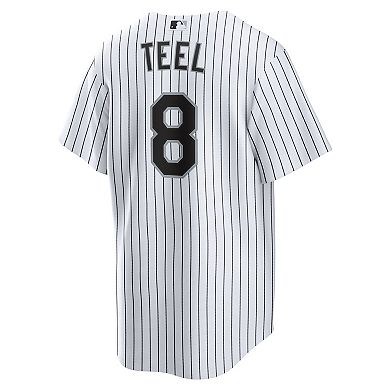 Men's Nike Kyle Teel White Chicago White Sox Home Replica Jersey