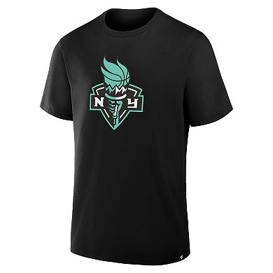 Men's Fanatics Black New York Liberty Essential Legacy T-Shirt