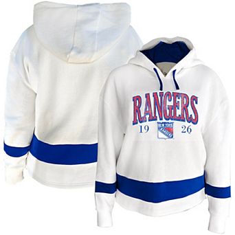 Women's Profile White New York Rangers Plus Size Hoodie