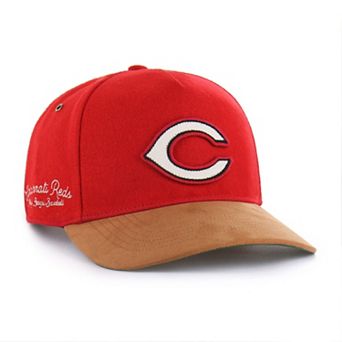 Men's '47 Red Cincinnati Reds Gold Age Hitch Adjustable Hat