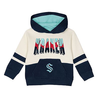Toddler Outerstuff Deep Sea Blue Seattle Kraken Chants and Cheers Fleece Hoodie and Pants Set