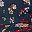 Dark Navy And Floral