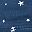 Navy And White Stars