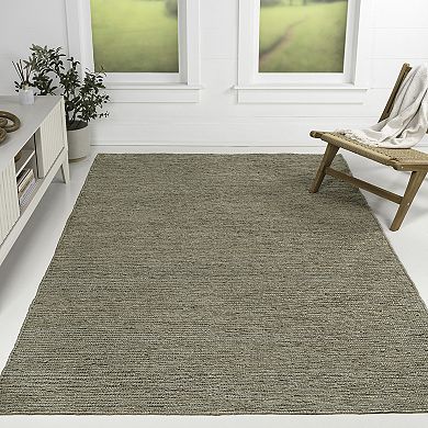 Griffin Rustic Farmhouse Woven Jute Area Rug