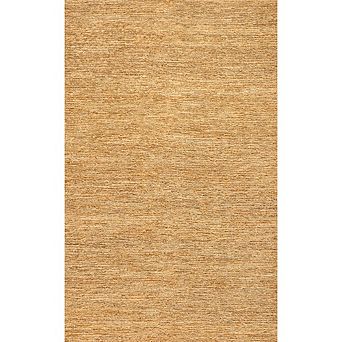Griffin Rustic Farmhouse Woven Jute Area Rug
