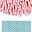 Light Blue Pink Leaf