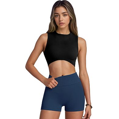 3 Packs Women's Slimming Waist Hip Lifter Control Panties Workout Sport Running Shaper Short