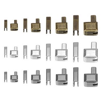 Zipper Repair Kits, Retainers Box & Insertion Pins, #3 #5 #8 #10 Metal Latch Sliders