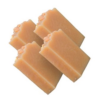 Handmade Natural Nourishing Donkey Milk Beauty Bar Soap Pack Of 4, Gift For Her