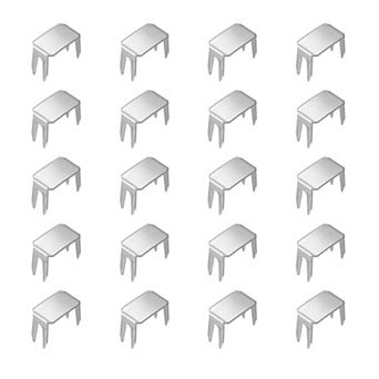 20 pc Zipper Stoppers, #3 Top & Bottom Stops for Zippers Rescue Repair