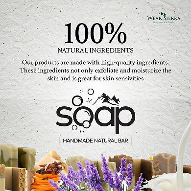 Handmade Natural Argan Beauty Bar 2 Pack Soap, Gift For Her