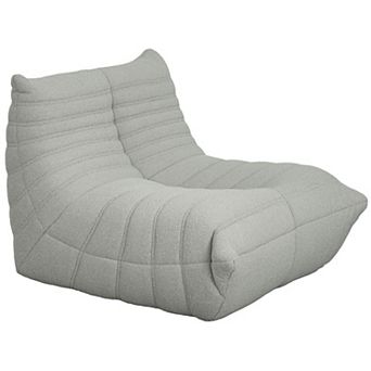 HOMCOM Bean Bag Chair for Adults, Giant Fireside Chair