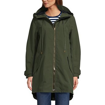 Women's Lands' End A-Line Rain Jacket