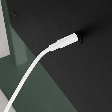 18"x21" Hollywood Mirror with Lights LED, Vertical Countertop Vanity Mirror