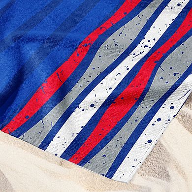 Los Angeles Dodgers 2025 World Series Champions Cycle Beach Towel