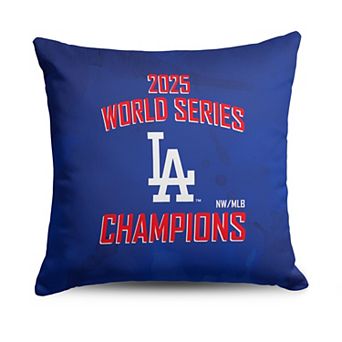 Los Angeles Dodgers 2025 World Series Champions Bush League Throw Pillow