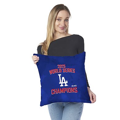 Los Angeles Dodgers 2025 World Series Champions Bush League Throw Pillow