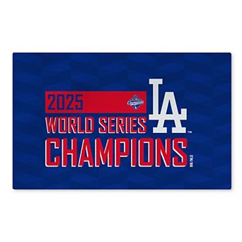 Los Angeles Dodgers 2025 World Series Champions Dig In Washable Rug