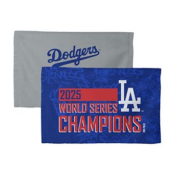 Los Angeles Dodgers 2025 World Series Champions Turn Two Fan Rally Towel 2 pk