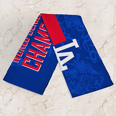 Los Angeles Dodgers 2025 World Series Champions Turn Two Fan Rally Towel 2-pk.
