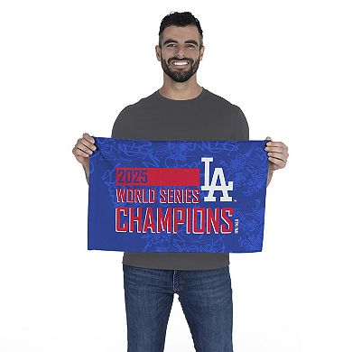 Los Angeles Dodgers 2025 World Series Champions Turn Two Fan Rally Towel 2-pk.