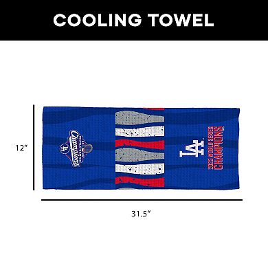 Los Angeles Dodgers 2025 World Series Champions Cooldown Cooling Towel