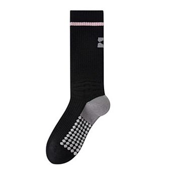 Women's Reflective Cycling Socks with Night Visibility Design Padded Zones and Breathable Fit