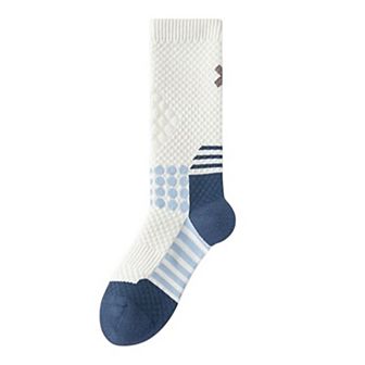 Women's Reflective Cycling Socks with Night Visibility Design Padded Zones and Breathable Fit