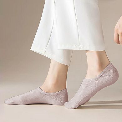 Women's Non-slip No Show Socks 6pk Invisible Liner Adorable Bear