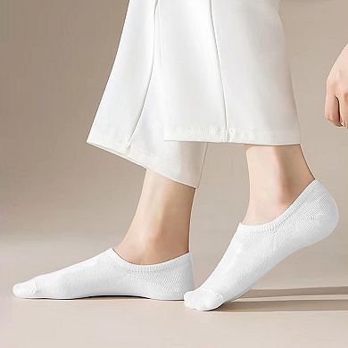 Women's Non-slip No Show Socks 6pk Invisible Liner Adorable Bear