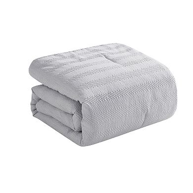 VCNY Home 3-pc. Herringbone Microfiber Comforter Set